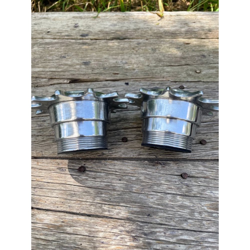 Vintage Metal Candle Votive holders Industrial Sprocket Gears - Picture 3 of 14
